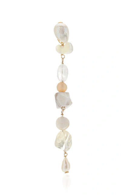 Shop Svnr Santorini Single Earring In White