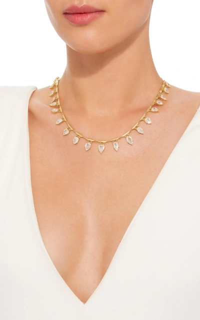Shop Sylva & Cie One-of-a-kind Aphrodite Necklace In White