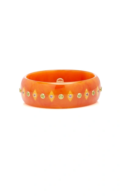 Shop Mark Davis M'o Exclusive: One-of-a-kind Orange Persephone Bracelet