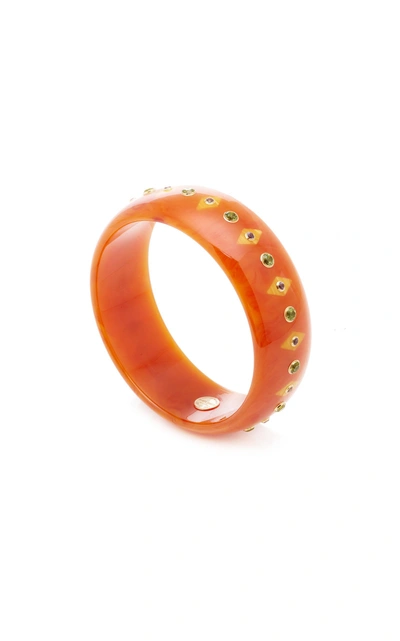 Shop Mark Davis M'o Exclusive: One-of-a-kind Orange Persephone Bracelet