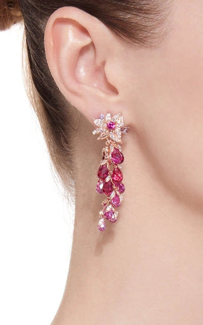 Shop Anabela Chan Exclusive: Ruby Coralbell Earrings In Pink