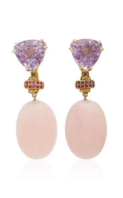 Shop Sorab & Roshi 18k Gold Multi-stone Clip Earrings