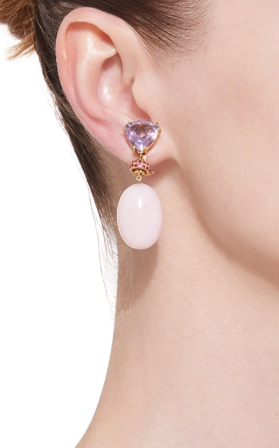 Shop Sorab & Roshi 18k Gold Multi-stone Clip Earrings