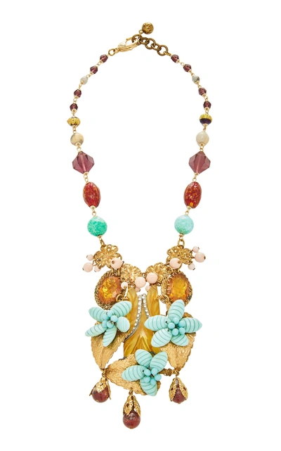 Shop Lulu Frost One-of-a-kind Gold Foiled Glass Necklace