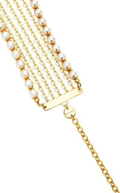 Shop Gigi & Joux Riri Choker Necklace In Gold
