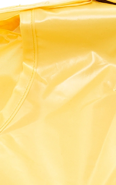 Shop Ware Of Dog Medium Anorak Raincoat With Hood In Yellow