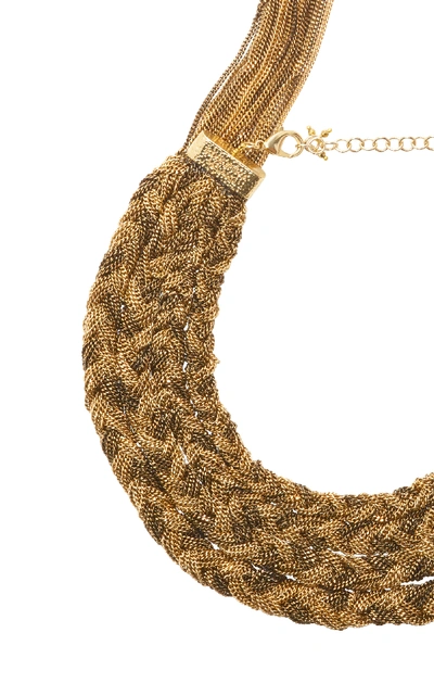 Shop Rosantica Forza Gold-tone Brass Necklace