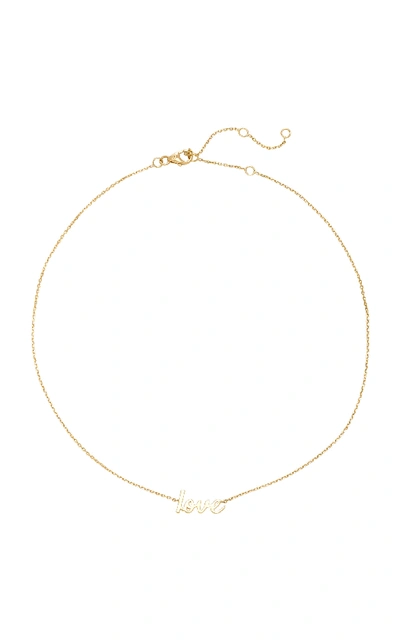 Shop Jack Vartanian Love 18k Yellow Gold Choker