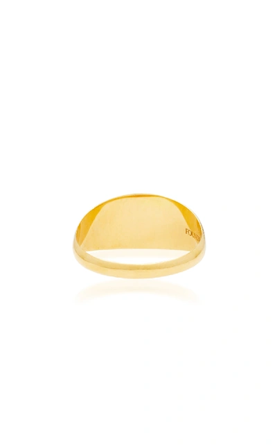 Shop Foundrae Arrow Baby 18k Gold Diamond Ring