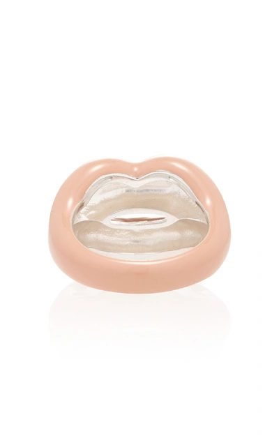 Shop Hot Lips By Solange Nude Hotlips Ring In Pink