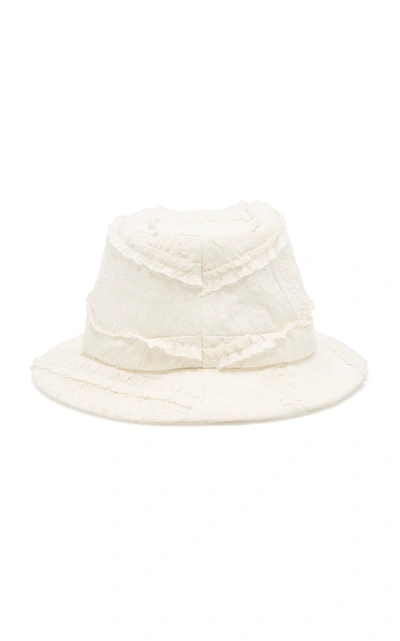 Shop Gigi Burris Corbin Sewn Bucket Hat In Grey