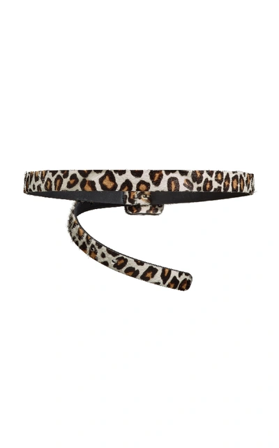 Shop Dorothee Schumacher Leopard Luxe Belt In Animal