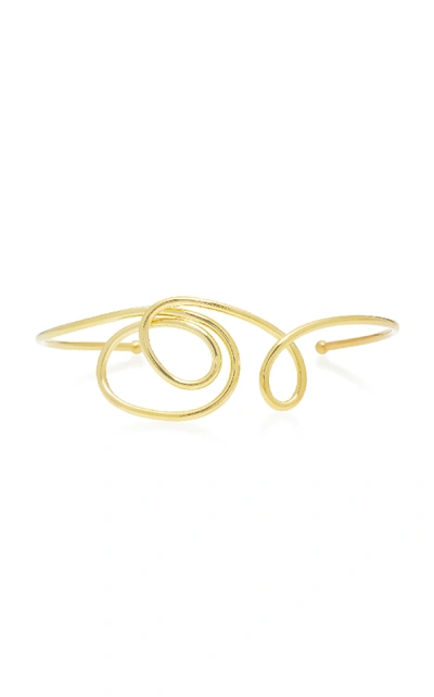 Shop Joanna Laura Constantine Gold-plated Knot Choker Necklace