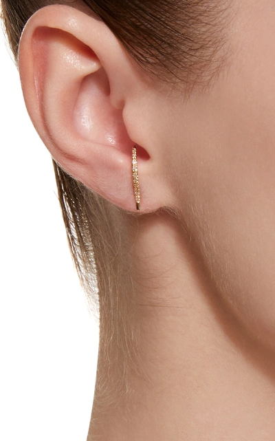Shop White/space 14k Gold Diamond Single Earring