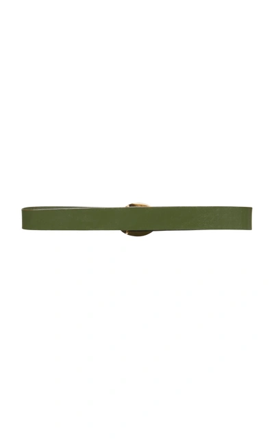 Shop Acheval Pampa Acheval Buckle' Belt In Green