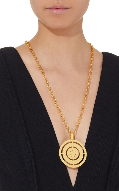 Shop Paula Mendoza Costa Gold-plated Brass Necklace