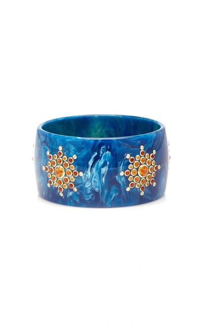Shop Mark Davis M'o Exclusive: One-of-a-kind Neige Bracelet In Blue