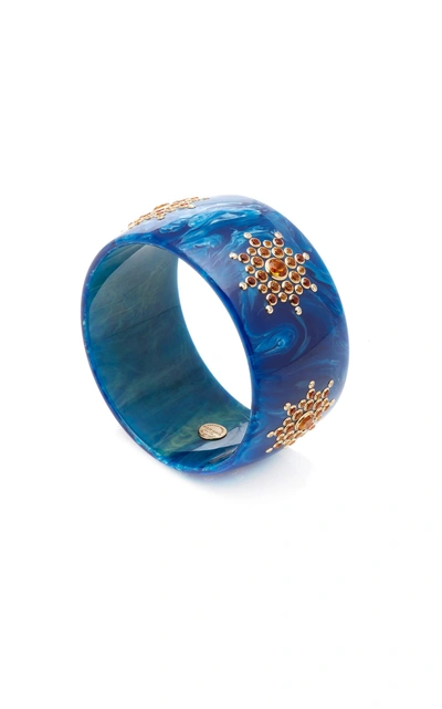 Shop Mark Davis M'o Exclusive: One-of-a-kind Neige Bracelet In Blue