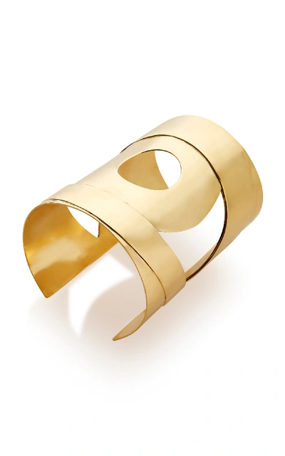 Shop Kalmar Gold-plated Brass Cuff