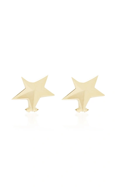 Shop Mahnaz Collection Limited Edition 18k Gold Star Earrings By Angela Cummings For Tiffany & Co. C.1980