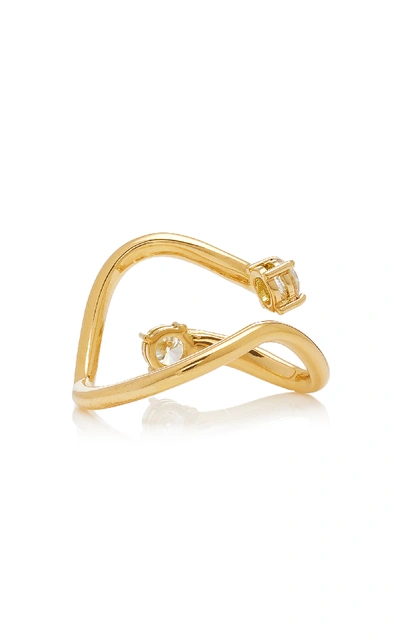 Shop Melissa Kaye Aria Skye Gold Ring