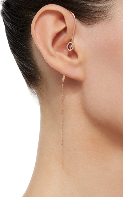 Shop Marie Mas Swiveling Single Hook Earring In Multi