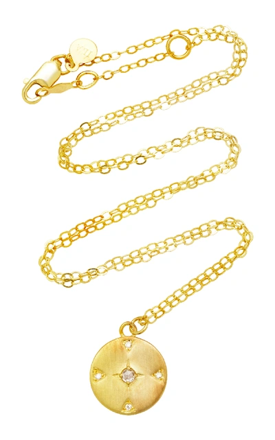 Shop Ila Atlas 14k Gold Diamond Necklace