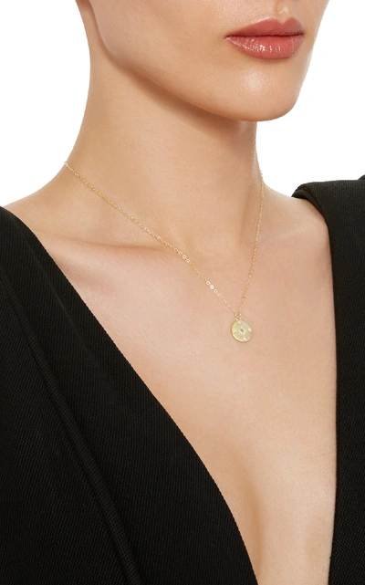 Shop Ila Atlas 14k Gold Diamond Necklace