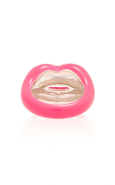 Shop Hot Lips By Solange Neon Pink Hotlips Ring