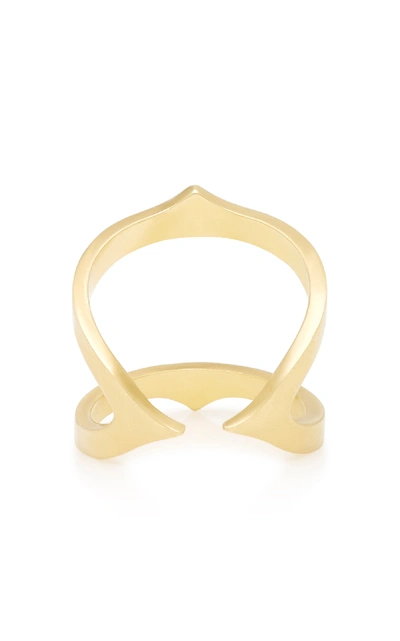 Shop Sylva & Cie 18k Gold Diamond Ring