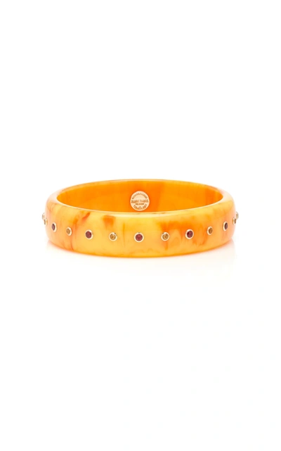 Shop Mark Davis M'o Exclusive: One-of-a-kind Yellow Evelyn Bracelet