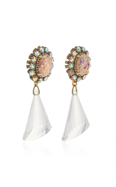 Shop Lulu Frost One-of-a-kind Lucite Drop Earring In White