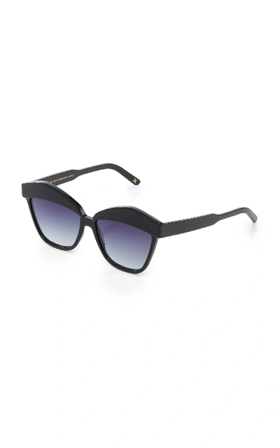 Shop Jplus Classic Black Acetate Sunglasses