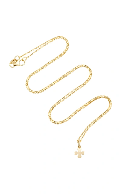 Shop With Love Darling Women's Clover 18k Gold Necklace