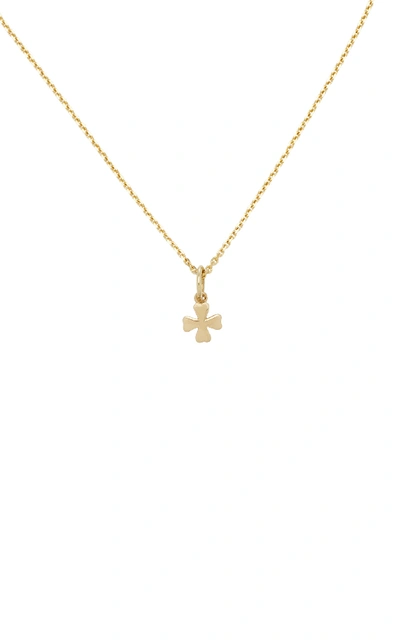 Shop With Love Darling Women's Clover 18k Gold Necklace
