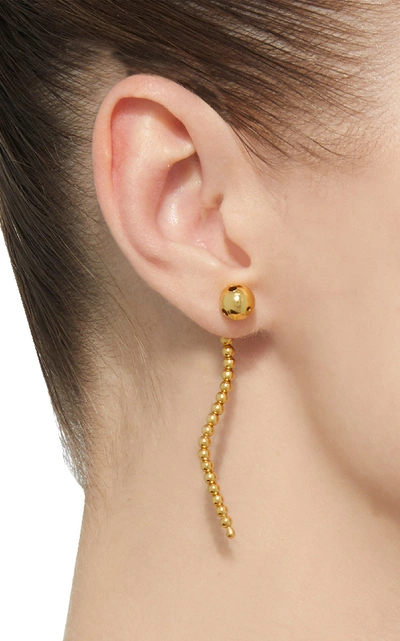 Shop Paula Mendoza Cauca Earrings In Gold