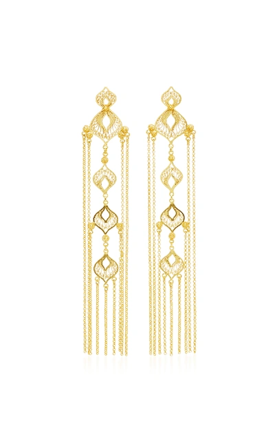 Shop Mallarino Elena Sterling Silver And 24k Gold Vermeil Earrings