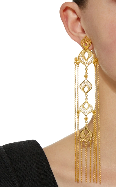 Shop Mallarino Elena Sterling Silver And 24k Gold Vermeil Earrings