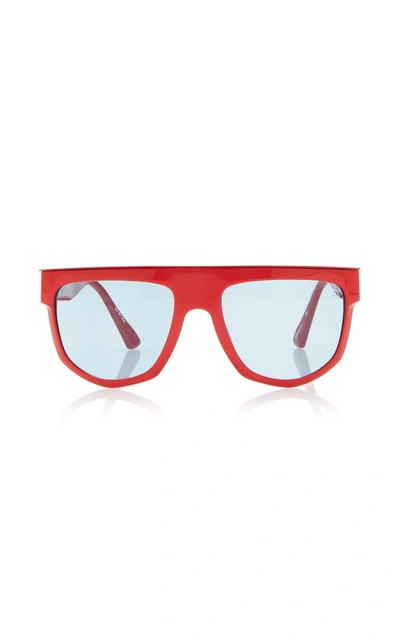 Shop Etnia Barcelona Souvenir 00 Sunglasses In Red
