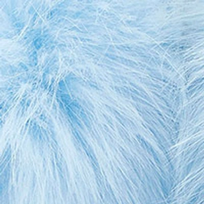 Shop Laurence & Chico Fur Ear Muffs In Blue