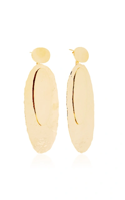 Shop Bia Daidone Thelma 24k Gold-plated Earrings