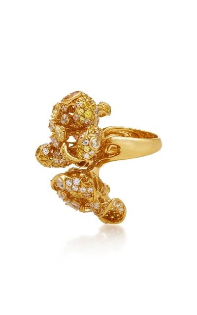 Shop Anabela Chan Bloomingdale 18k Gold Diamond Ring