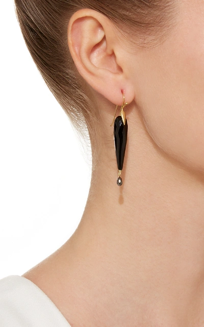 Shop Annette Ferdinandsen Exclusive: Fancy Raven Earring In Black