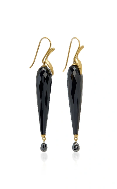 Shop Annette Ferdinandsen Exclusive: Fancy Raven Earring In Black