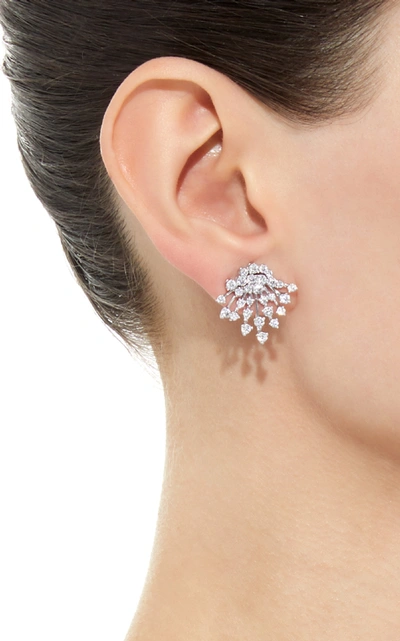 Shop Hueb Luminus White Diamond Stud Earrings