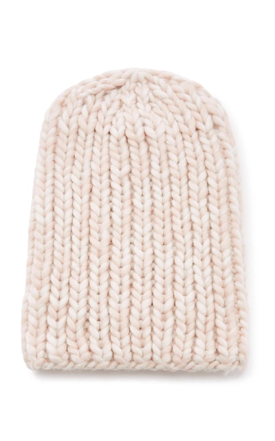 Shop I Love Mr Mittens Ribble Wool Beanie In Pink