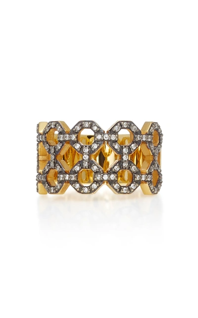 Shop Sorellina Circles 18k Gold Diamond Ring