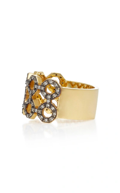 Shop Sorellina Circles 18k Gold Diamond Ring