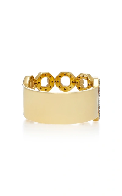 Shop Sorellina Circles 18k Gold Diamond Ring