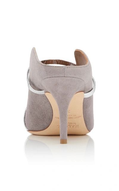 Shop Malone Souliers Maureen Suede Pump In Grey